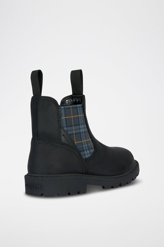 Bottines Chelsea en cuir Shaylax - Noir