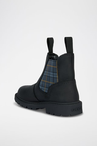 Bottines Chelsea en cuir Shaylax - Noir