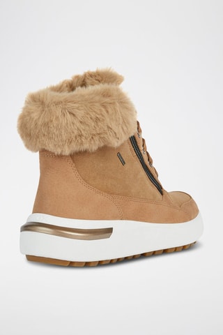 Bottines fourrées en nubuck Dalyla - Camel