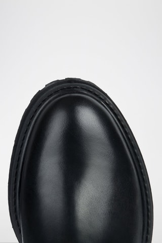 Bottines Chelsea en cuir Iridea - Noir