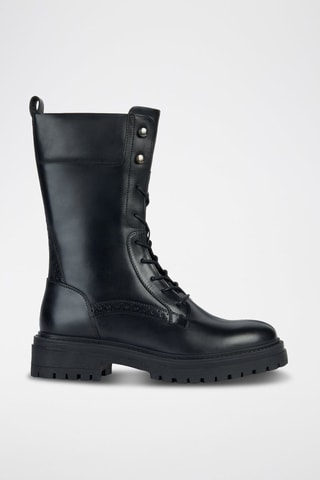 Bottines en cuir Iridea - Noir