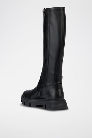 Bottines en cuir nappa Vilde - Noir
