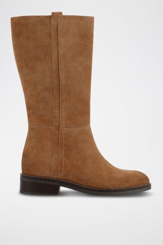 Bottines en nubuck Larysse - Camel