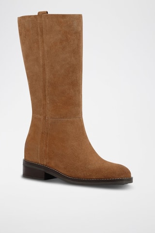 Bottines en nubuck Larysse - Camel