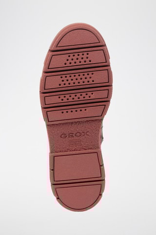 Bottines en cuir nappa Isotte - Rouge brique