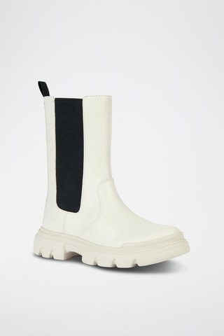 Bottines Junette - Ivoire