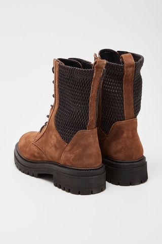 Bottines en nubuck Iridea - Camel