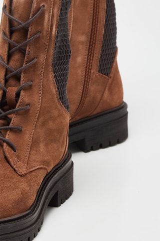 Bottines en nubuck Iridea - Camel