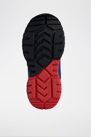 Baskets en cuir Spider-Man Avengers Marvel Tuono - Bleu