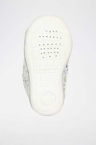 Baskets en cuir de chèvre nubuck B Tutim - Ecru