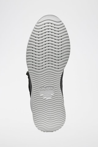 Baskets compensées en cuir Haleney - Gris