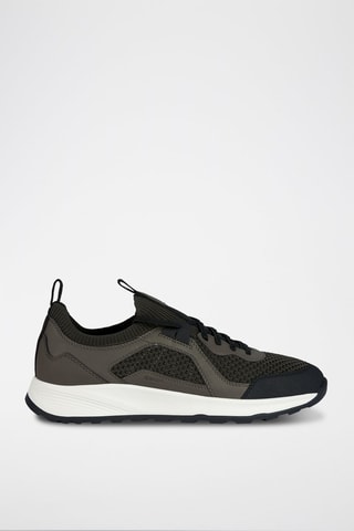 Baskets Terrestre - Olive et noir