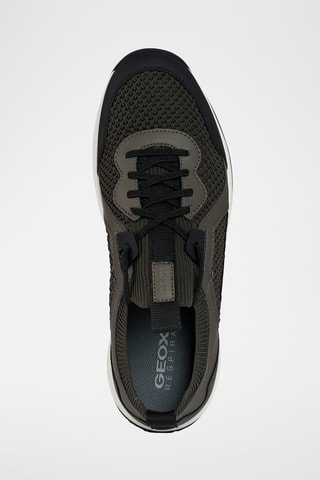 Baskets Terrestre - Olive et noir