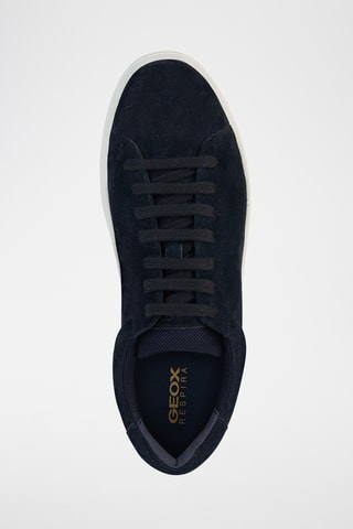 Baskets en nubuck - Bleu