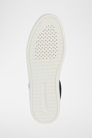 Baskets en nubuck - Bleu