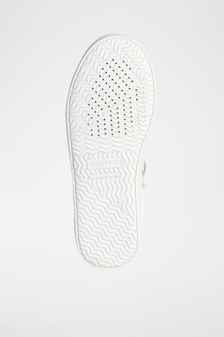Baskets en cuir nappa Mickey Disney - Blanc
