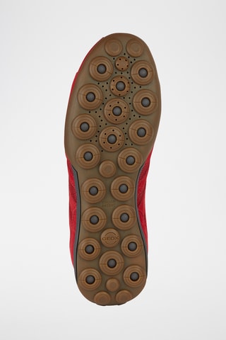 Baskets en nubuck Snake 2.0 - Rouge