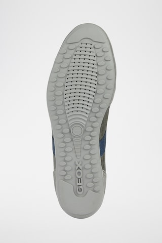 Baskets en cuir Wells - Gris