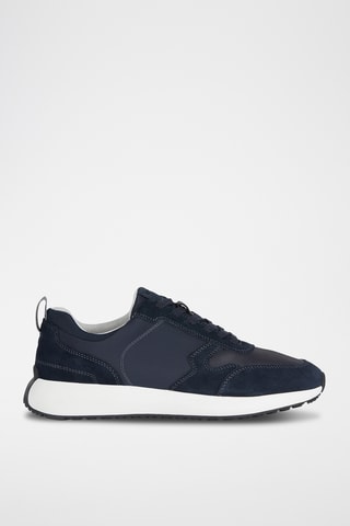 Baskets en cuir Volpiano - Bleu