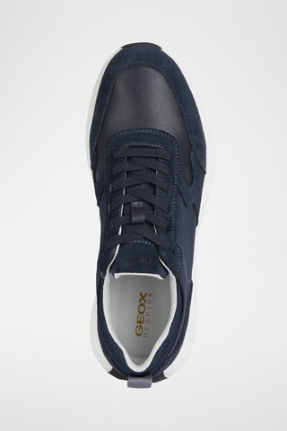 Baskets en cuir Volpiano - Bleu