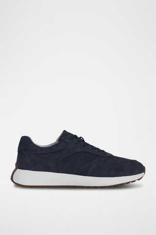 Baskets en nubuck Volpiano - Bleu
