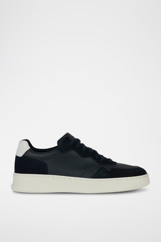 Baskets en cuir Arvier - Bleu
