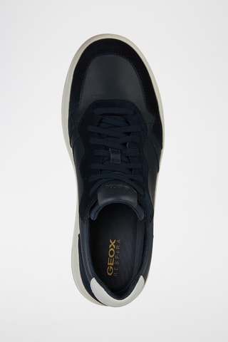Baskets en cuir Arvier - Bleu