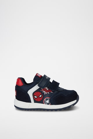 Baskets en nubuck Alben Spider-Man Avengers Marvel - Bleu