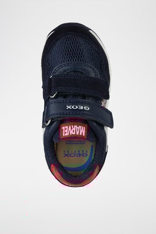 Baskets en nubuck Alben Spider-Man Avengers Marvel - Bleu