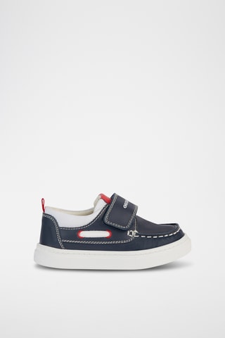 Baskets en cuir - Bleu