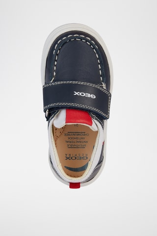 Baskets en cuir - Bleu