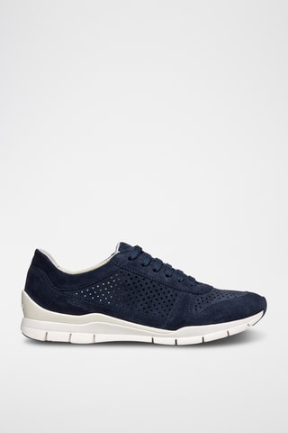 Baskets en nubuck Sukie - Bleu