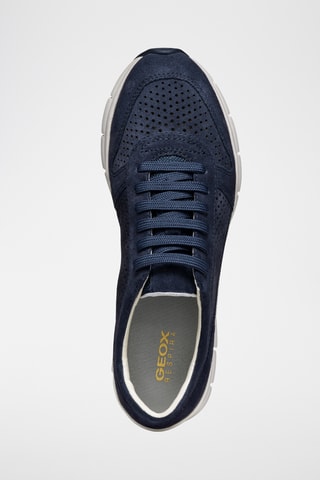 Baskets en nubuck Sukie - Bleu