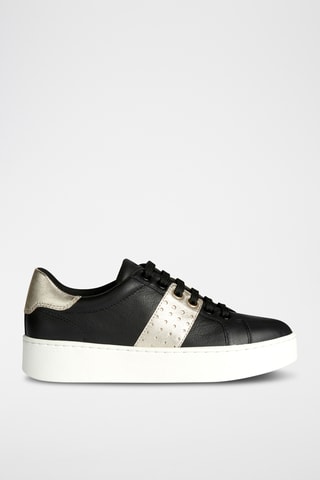Baskets en cuir Skyely - Noir