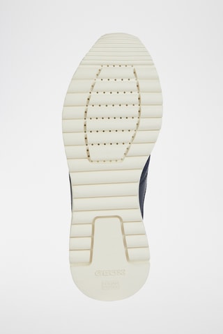 Baskets compensées en nubuck Desya - Bleu
