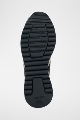 Baskets en cuir Desya - Noir