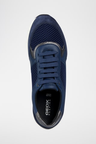 Baskets en cuir Sukie - Bleu