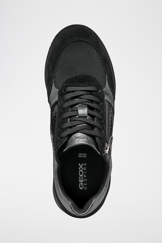 Baskets en nubuck Haleney - Noir
