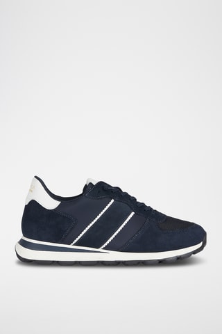 Baskets en cuir - Bleu