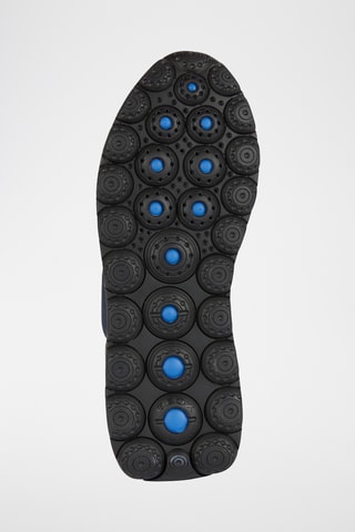 Baskets en cuir - Bleu