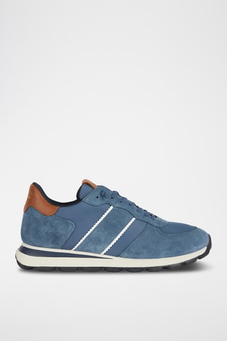 Baskets en cuir SPHERICA VSERIES - Bleu