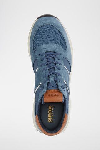 Baskets en cuir SPHERICA VSERIES - Bleu