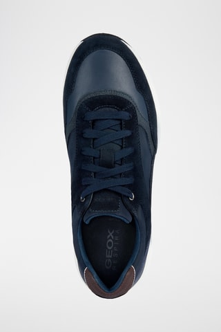 Baskets en cuir Radente - Bleu