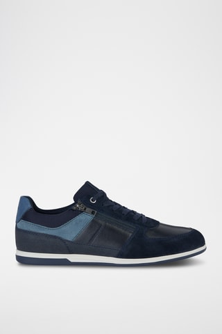 Baskets en cuir Renan - Bleu