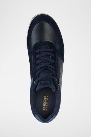Baskets en cuir Renan - Bleu