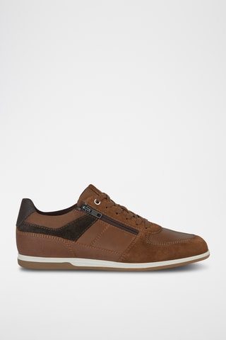 Baskets en cuir - Marron