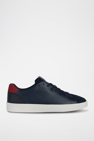 Baskets en cuir Affile - Bleu