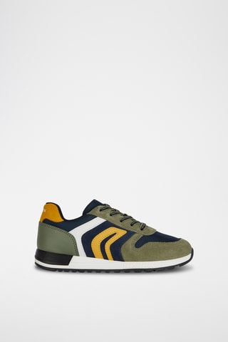 Baskets en nubuck Alben - Vert