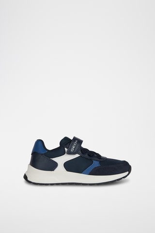 Baskets en nubuck Briezee - Bleu