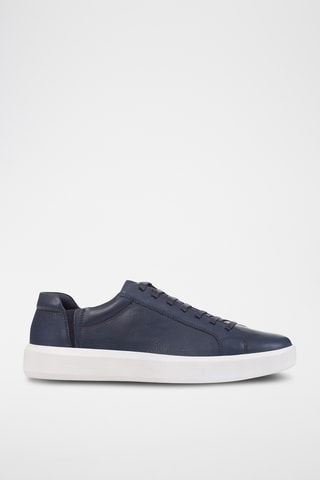 Baskets en cuir Velletri - Bleu
